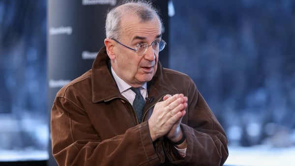 Francois Villeroy de Galhau, the French central bank chief, is attending the Davos gathering this week