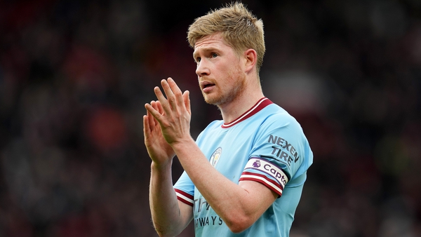 De Bruyne and City will be hoping to bounce back after defeat in the Manchester derby