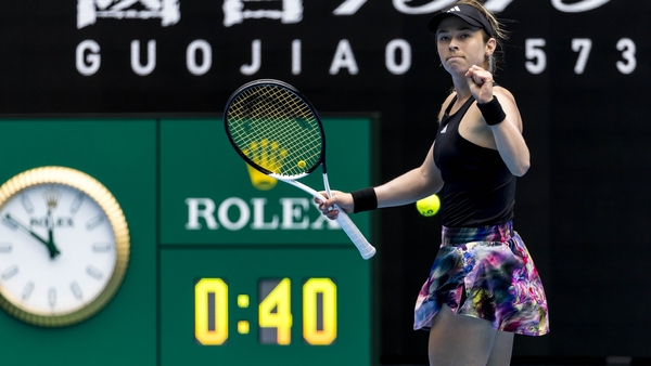 Katie Volynets won just a single point more than her opponent over three sets
