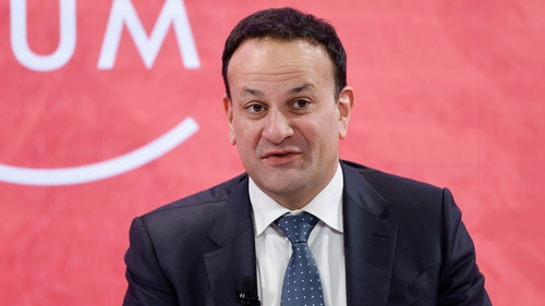The Taoiseach is attending the World Economic Forum in Davos