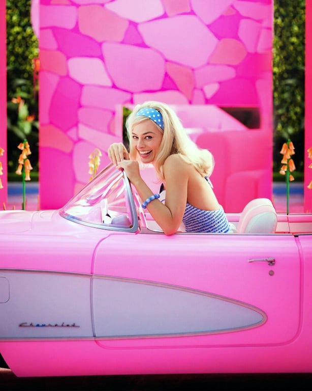 Margot Robbie stars in the forthcoming Barbie movie