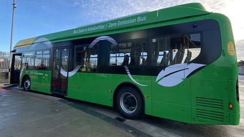 Electric buses will begin service in Athlone