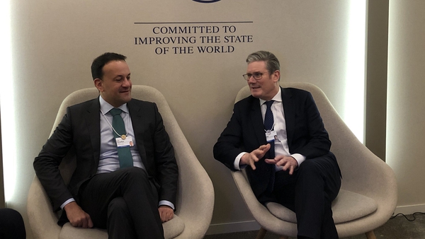 Leo Varadkar and Keir Starmer discussed the Northern Ireland Protocol and expressed solidarity with the people of Ukraine