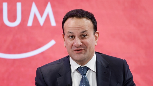 Leo Varadkar spoke to the BBC during the WEF at Davos