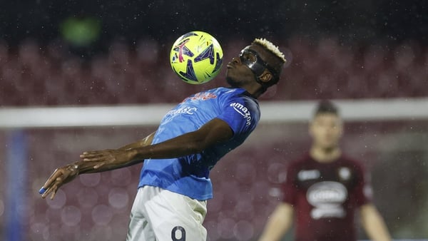 Victor Osimhen was again on target for Napoli