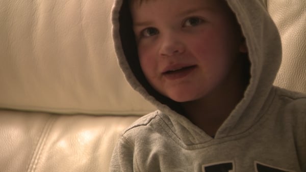 Daíthí MacGabhann, 6, from Belfast, is on a waiting list for a new heart