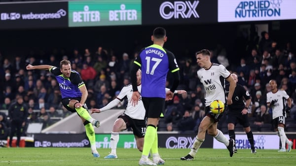 Kane found space before firing what proved to be the winner from the edge of the Fulham box