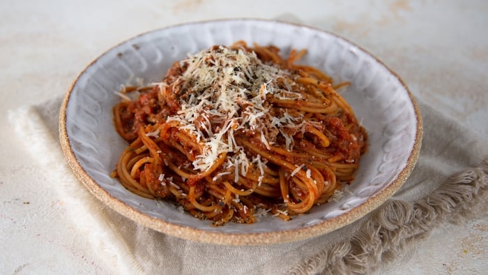 Sarah's spaghetti bolognese: OT