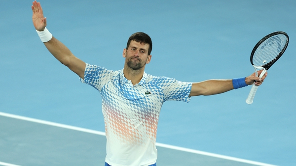Novak Djokovic dominated in every facet of his encounter against Andrey Rublev