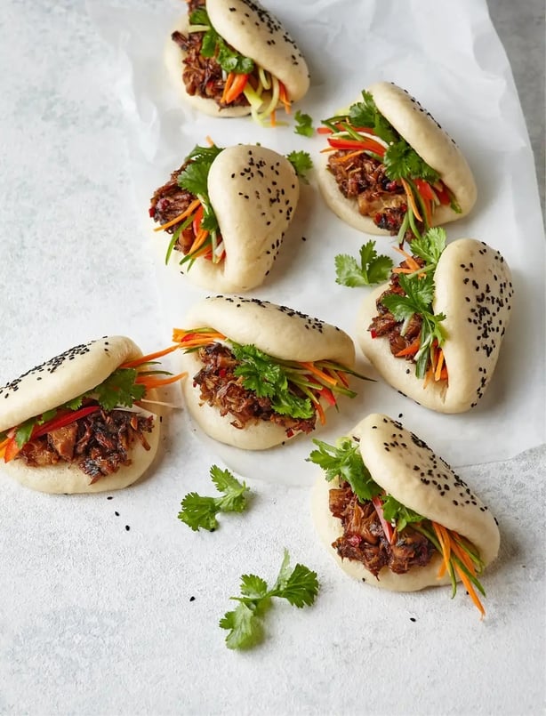 Jackfruit bao buns (Nassima Rothacker/PA)
