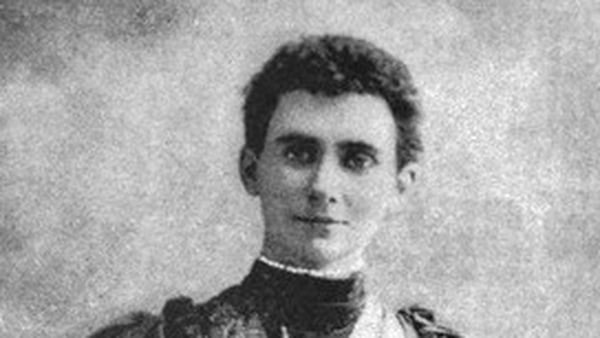 Mabel Cahill, as she appeared in an American newspaper profile in 1892