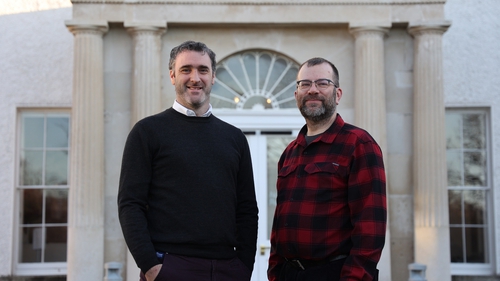 Proveye founders, Jerome O'Connell and Professor Nick Holden, UCD School of Biosystems and Food Engineering