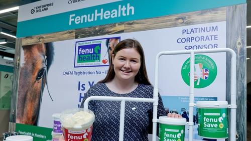 University College Cork student Annie Madden, co-founder of FenuHealth, won Enterprise Ireland's 2022 Student Entrepreneur of the Year Award