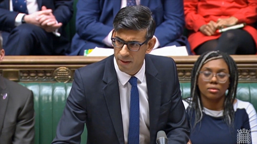 Rishi Sunak has been pressed on Nadhim Zahawi's tax affairs by Labour leader Keir Starmer
