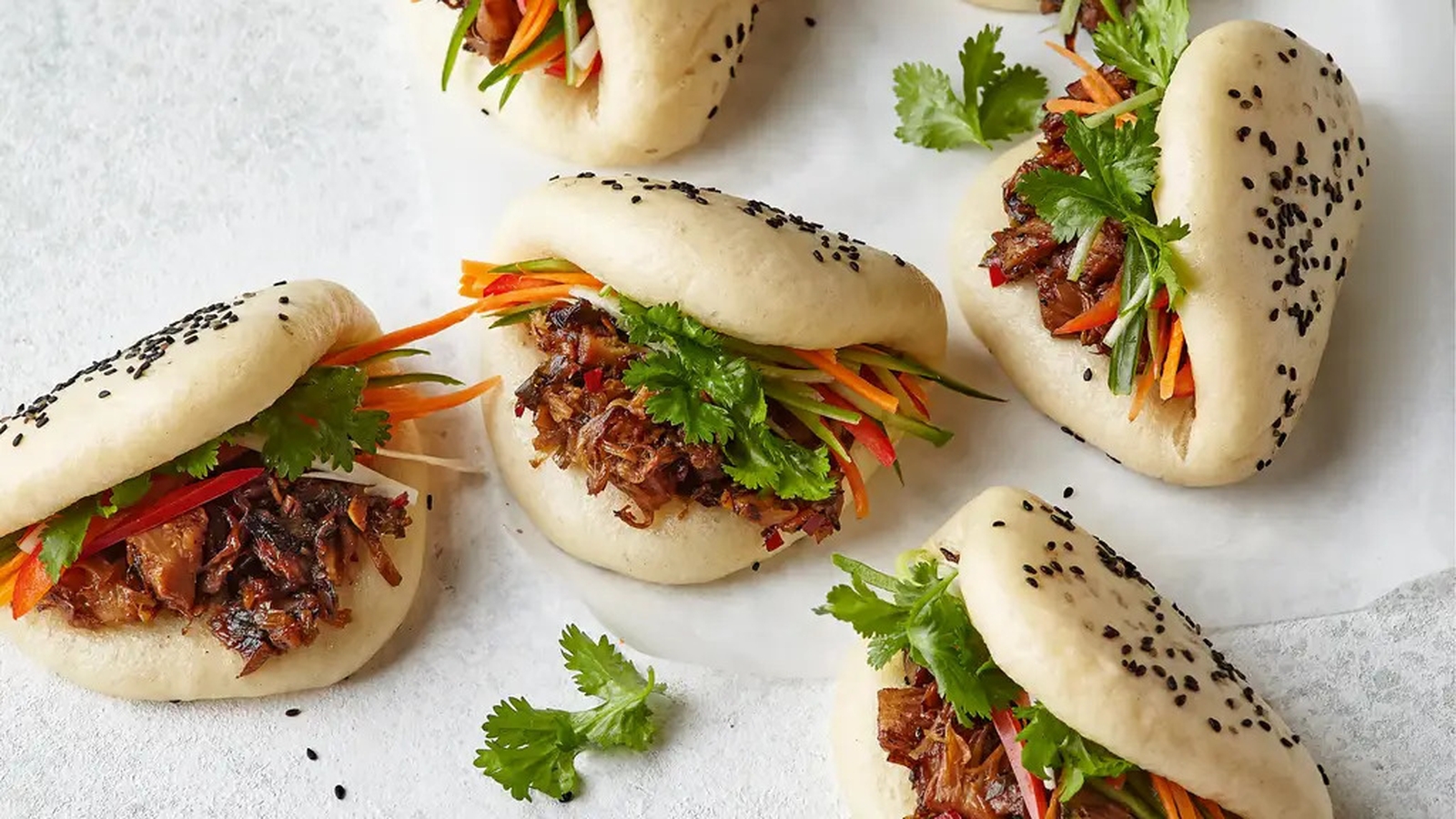 Annie Rigg's jackfruit bao buns