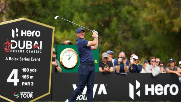 Rory McIlroy shot a second-round 70