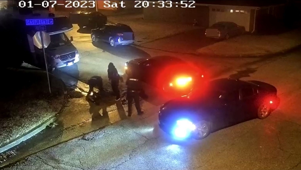 The footage released by Memphis police shows graphic violence