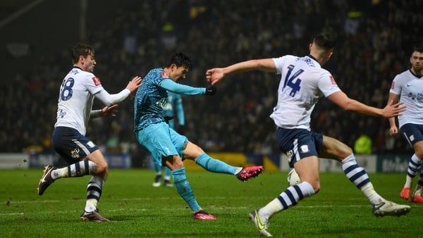 Son Heung-min made the difference for Tottenham in the second '45