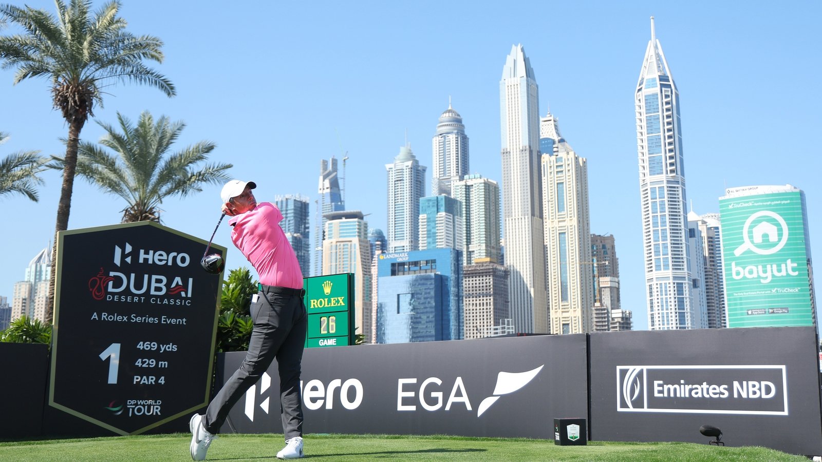 McIlroy Takes Three-shot Lead Into Dubai Final Round