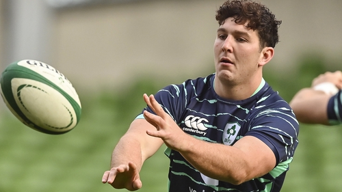 Tom Stewart has joined up with Andy Farrell's Ireland squad in Portugal