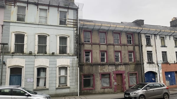 Mayo County Council has used CPOs to buy three adjoining structures on Ellison Street on the main route through Castlebar