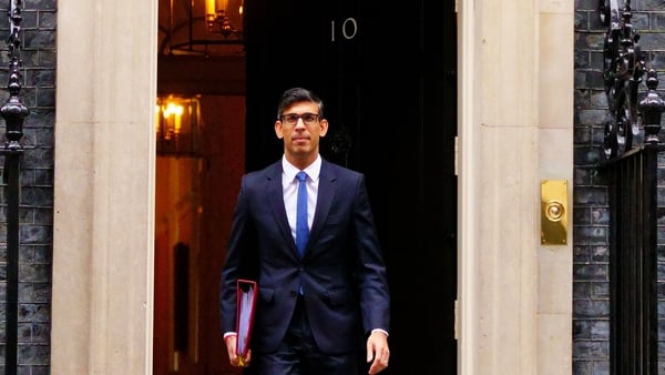British Prime Minister Rishi Sunak at 10 Downing Street last week