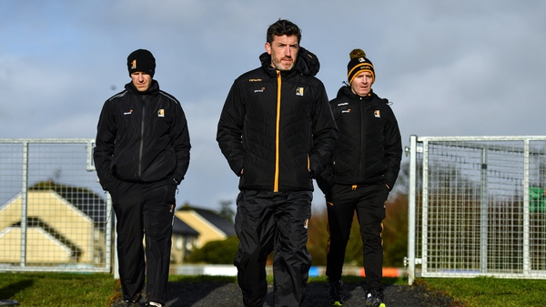 Derek Lyng (C) is charged with succeeding Brian Cody, alongside selectors Michael Rice (L) and Peter O'Donovan (R)