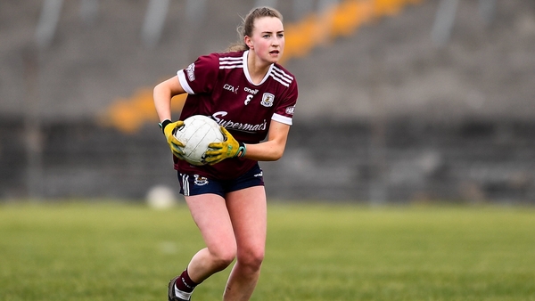 Galway's Ailbhe Davoren - the westerners are seeking to maintain their 100% record in Navan