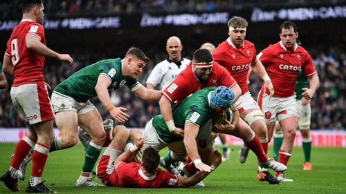 Ireland were 29-7 winners against Wales when the sides met in last year's Six Nations