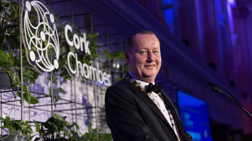 Chamber President Ronan Murray was speaking at the organisation's annual dinner