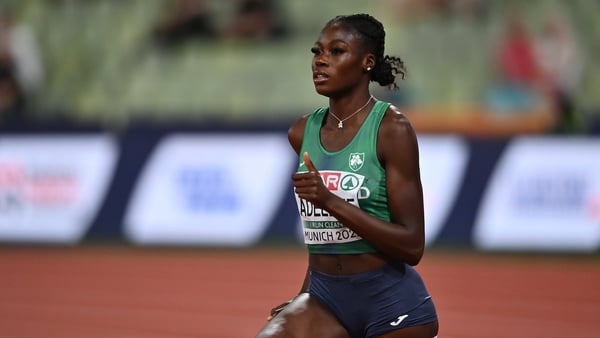It continues a remarkable start to the 2023 season for Adeleke, who had only last month broken her own Irish 200m indoor record with a world-leading time of 22.52