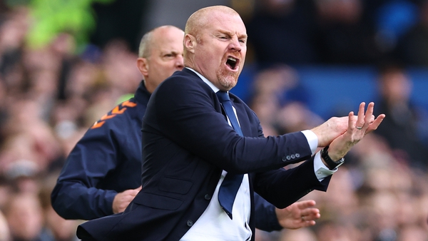 Sean Dyche roared his side on for 90 minutes in trademark style