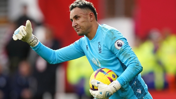 Keylor Navas kept a clean sheet on his Nottingham Forest debut