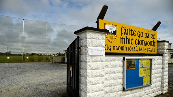 The Ballycran pitch in County Down