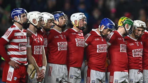 Some of the Cork team who beat Limerick in round one of the Allianz Hurling League