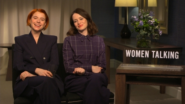 Jessie Buckley and Claire Foy
