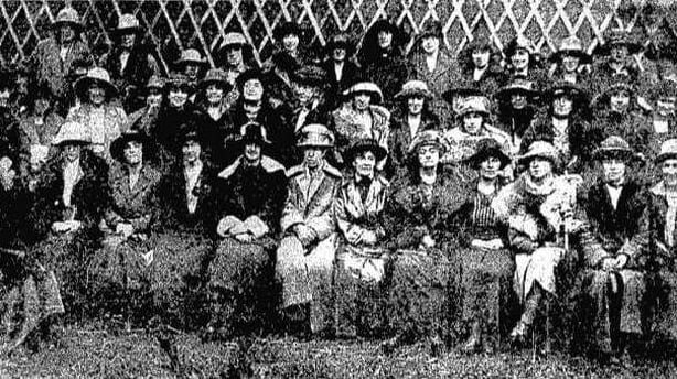 Century Ireland Issue 250 - Members of Cumann Na Saoirse Photo: Freeman's Journal, 12 February 1923