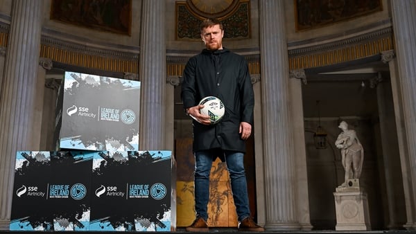 Damien Duff at the launch of what will be his second season as an LOI manager