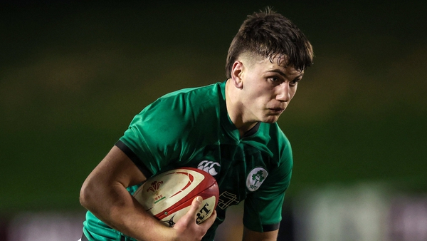 John Devine started at inside centre for Ireland in their opening round win away to Wales