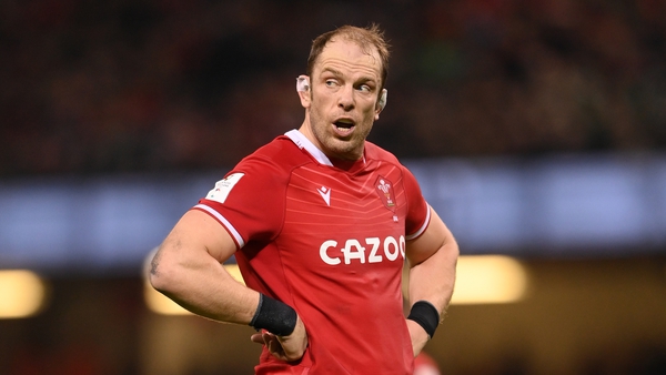 Alun Wyn Jones is one of five players who drop out of the Wales team