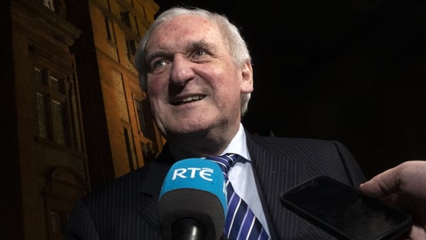 Bertie Ahern confirmed he re-joined Fianna Fáil 'before Christmas' and said he did so as an 'ordinary member' (Photo: RollingNews.ie)