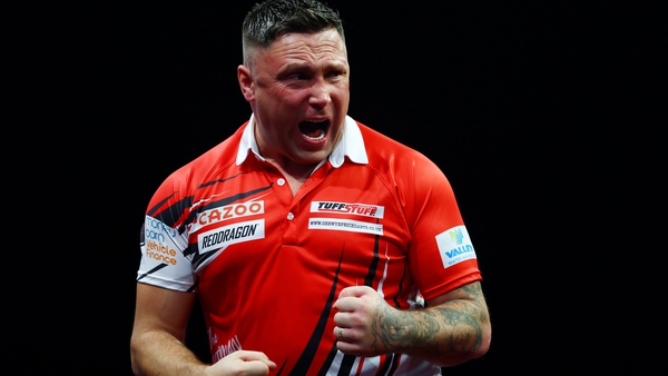 Gerwyn Price had the fans on his side at the Cardiff International Arena