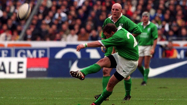 David Humphreys kicked the winning points when Ireland beat France in 2000