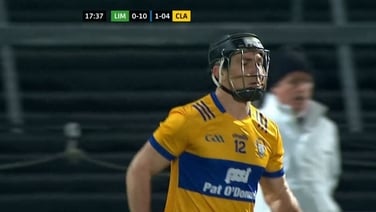 Video | Ian Galvin's goal for Clare against Limerick | RTÉ