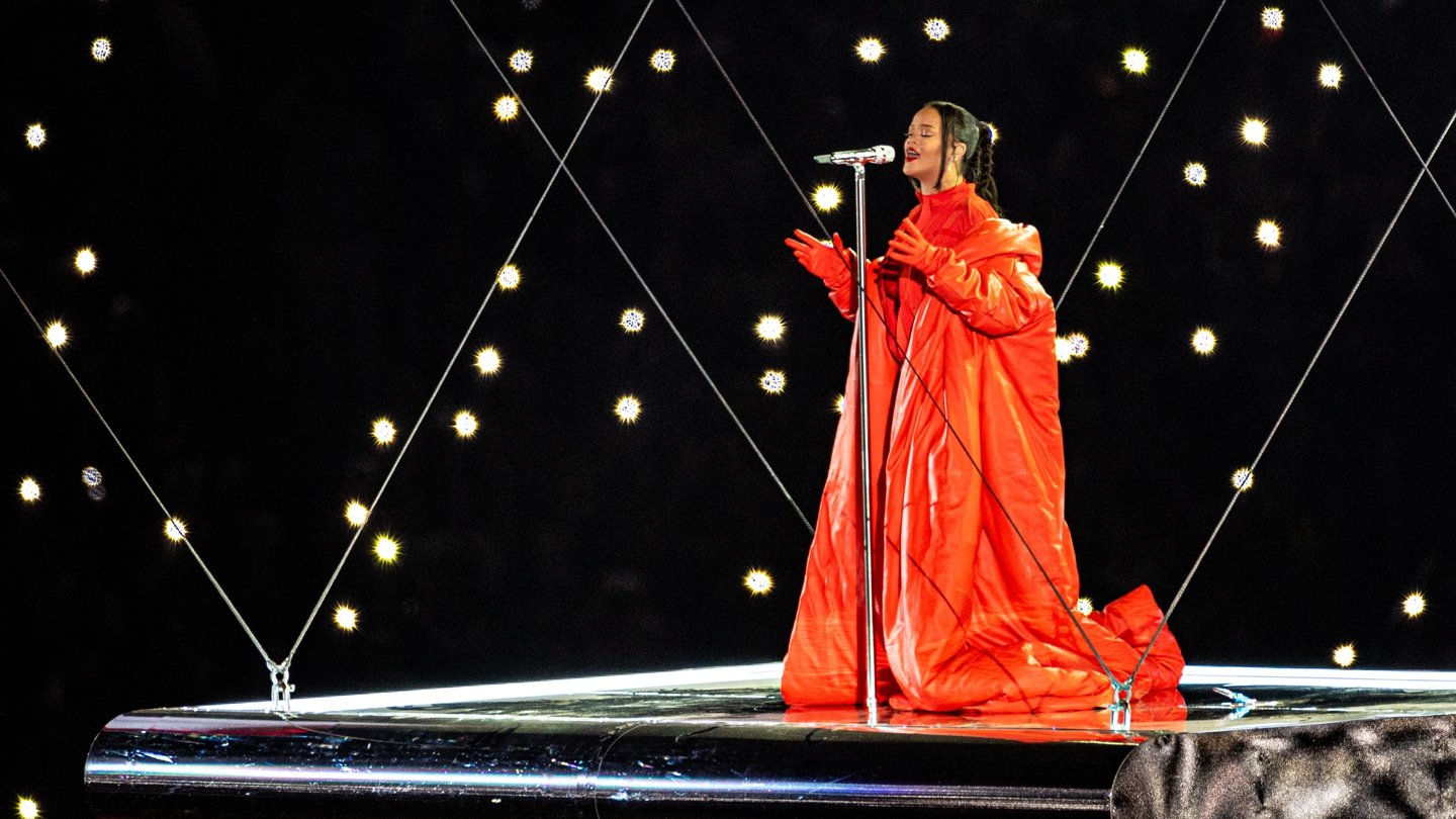 Rihanna's Super Bowl halftime outfit created by Northern Irish