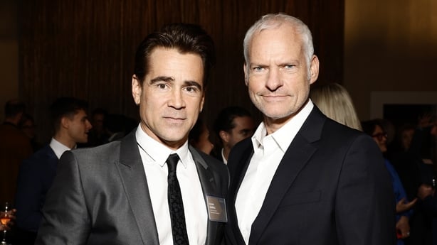 Colin Farrell and Martin McDonagh attend the 95th Annual Oscars Nominees