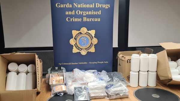 Gardaí raided the premises on the Long Mile Road in Dublin
