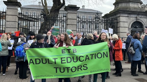 There are an estimated 3,000 adult education tutors working across the country (file pic)