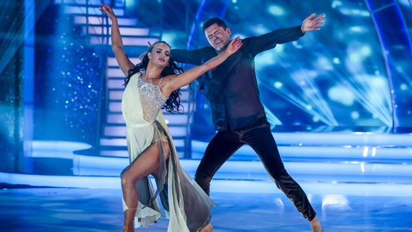 Damian McGinty and his professional dance partner Kylee Vincent scored three nines on last week's show All photos: Kyran O'Brien
