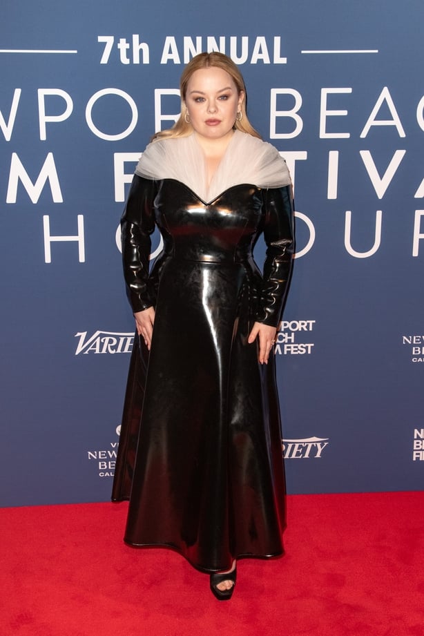 Nicola Coughlan wears 'latex masterpiece' on red carpet